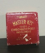 W.M. Kratt Co The Master Key Chromatic Pitch Instrument A-440 13 Keys, MK-1