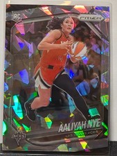 2025 Panini Prizm WNBA Parallel Cracked Ice Silver AALIYAH NYE RC #15 Aces