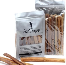 Regular Fully Organic Bully Sticks (Half Pound - 6 Inch) (8 oz) - All... 