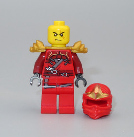 LEGO Kai ZX armor red Ninjago minifigure Ninja 9449 9561 9441