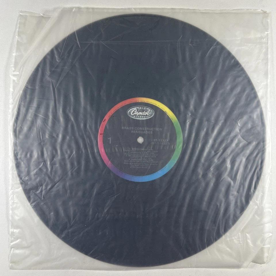 Brass Construction ”Renegades” LP/EMI ST-12327 (EX) 1984 Funk Soul Foto 3 de 4