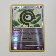 Pokémon TCG Unown (C) Diamond & Pearl Base Set 67/130 Reverse Holo Uncommon  on eBay