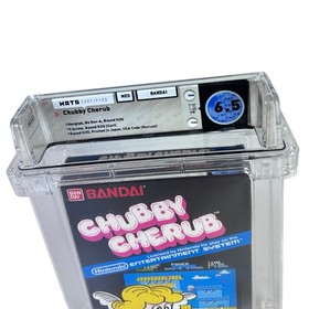 NES Chubby Cherub WATA 6.5 CIB 5-Screw Graded Nintendo game