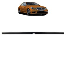 Sport Heck Spoiler Lippe Schwarz glanz für Mercedes E-Klasse W212 Limo ab 09 AMG