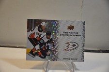 2023-24 Upper Deck Series 2 Director of Boards Speckle #DB-3 Sam Carrick Anaheim