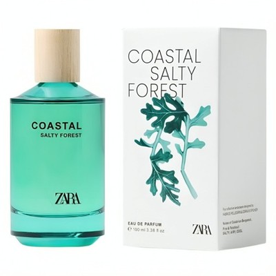 Zara Coastal Salty Forest Perfume for Men Fragrance EDP 100ml