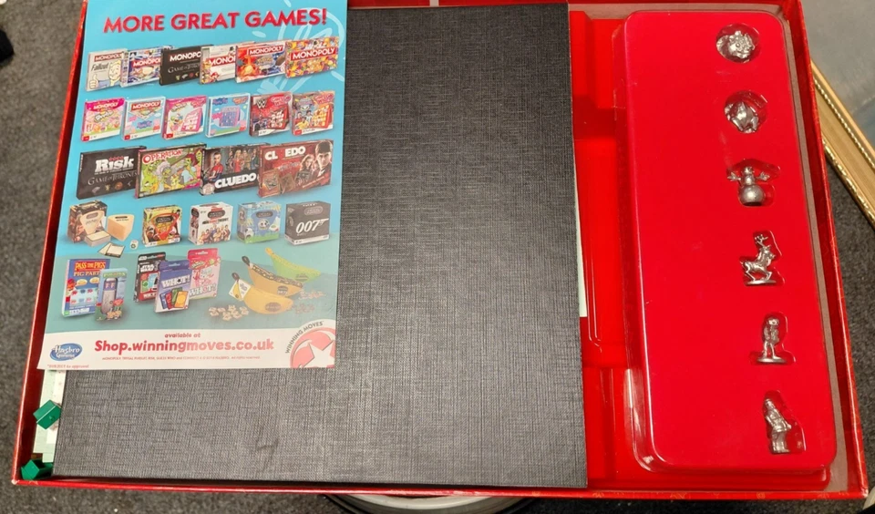 Winning Moves Christmas Monopoly Board Game - Limited Edition #4416 - Image 4 of 4