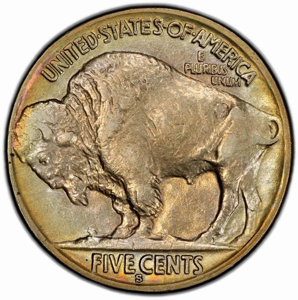 1931-S BUFFALO NICKEL 5C PCGS AU DETAIL DDR FS-801 TONED TRUEVIEW (N88) - Image 3 of 4