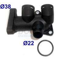 Meat & Doria KüHlmittelflansch FüR Audi A4 8D2 B5 1.8 8D5 8G7 B4 VW Passat