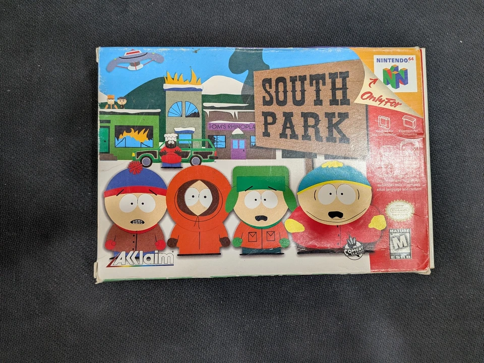 South Park (Nintendo 64 N64) Completo CIB con Manual y Cartucho Foto 2 de 4