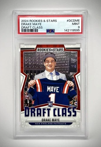 2024 Panini Rookies & Stars Drake Maye Draft Class #DC-DME PSA 9