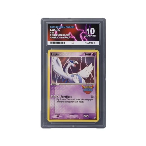 2005-Lugia - Unseen Forces - 29/115 - Pokemon Rocks America Stamped Promo ACE 10