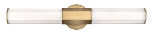 Hinkley Facet 26" Wide Heritage Brass LED Bath Light - Picture 3 of 10