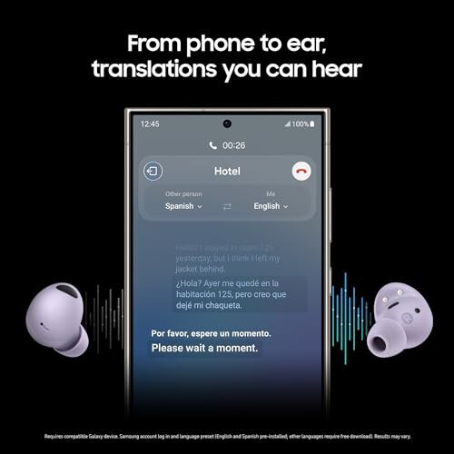 True Wireless Bluetooth Earbuds, Graphite, Hi-Fi Sound, 360 Audio, Active Noise - Picture 9 of 10