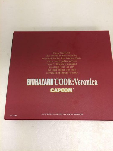 Used Capcom 2000 Bio Hazard -Code:Veronica- Limited Resident Evil SEGA Dreamcast - Picture 7 of 12