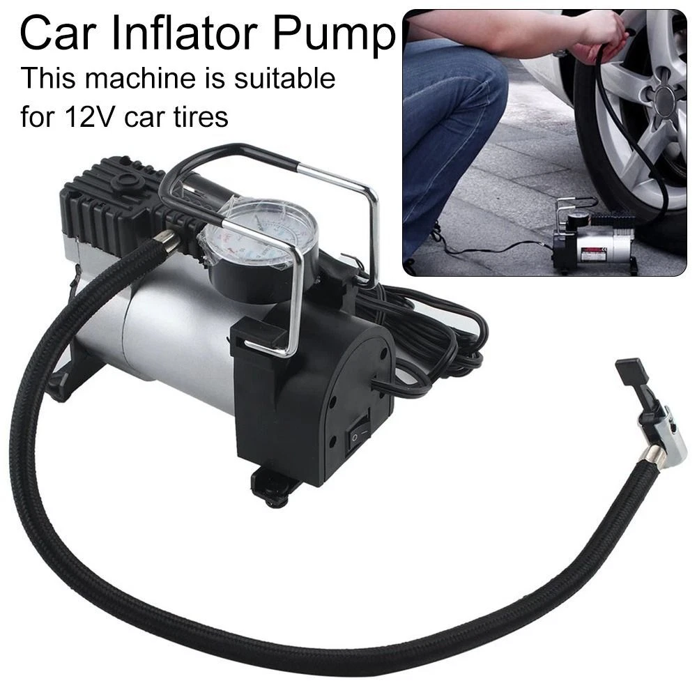 Car air outlet tire pump