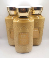 BATH AND BODY WORKS DAHLIA BODY LOTION 8 FL OZ SET OF 3 