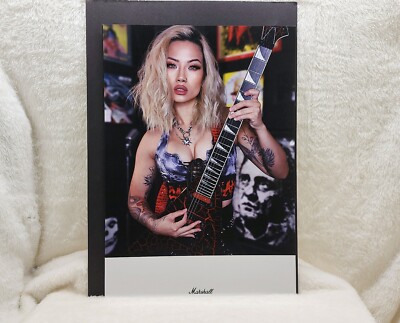 Kiki Wong Marshall Amplifiers Promo Poster Smashing Pumpkins | eBay