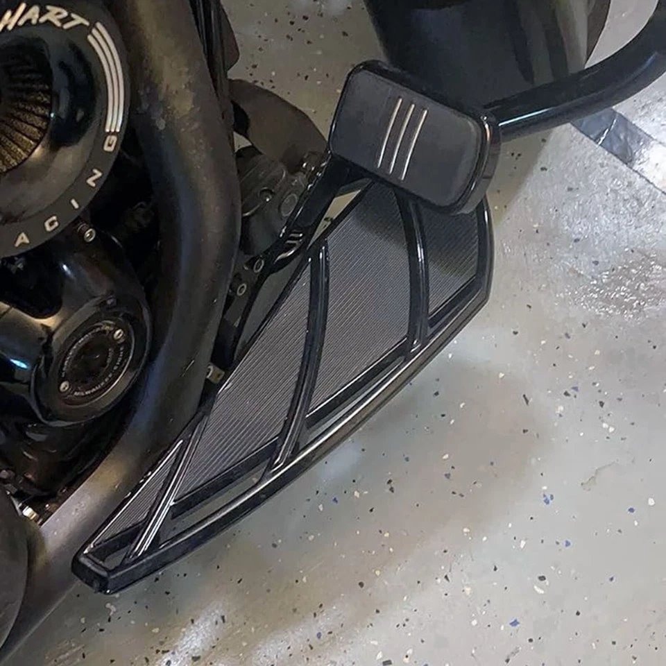 1 Pair Front Floorboard For Harley Softail Touring Street Glide Road Glide Pedal - Bild 3 von 4