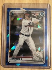 2020 Bowman Chrome Draft Sapphire Jesse Franklin V Refractor #BD-17