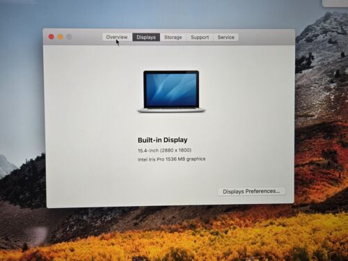 Apple MacBook Pro 15.4'' Intel Core i7 2.2GHz 16GB RAM 256GB SSD Silver Mid2014 - Picture 8 of 12