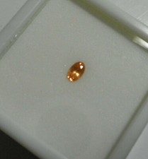 Spessartite Garnet Loose Genuine 0.35ct 5x3mm Oval 100 Natural G9527