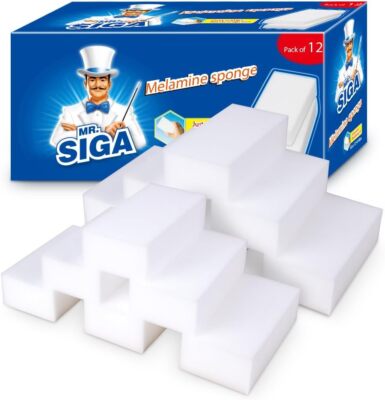 MR.SIGA Melamin Schmutzradierer Reinigungsschwamm Küche Haushalt 12 Stück