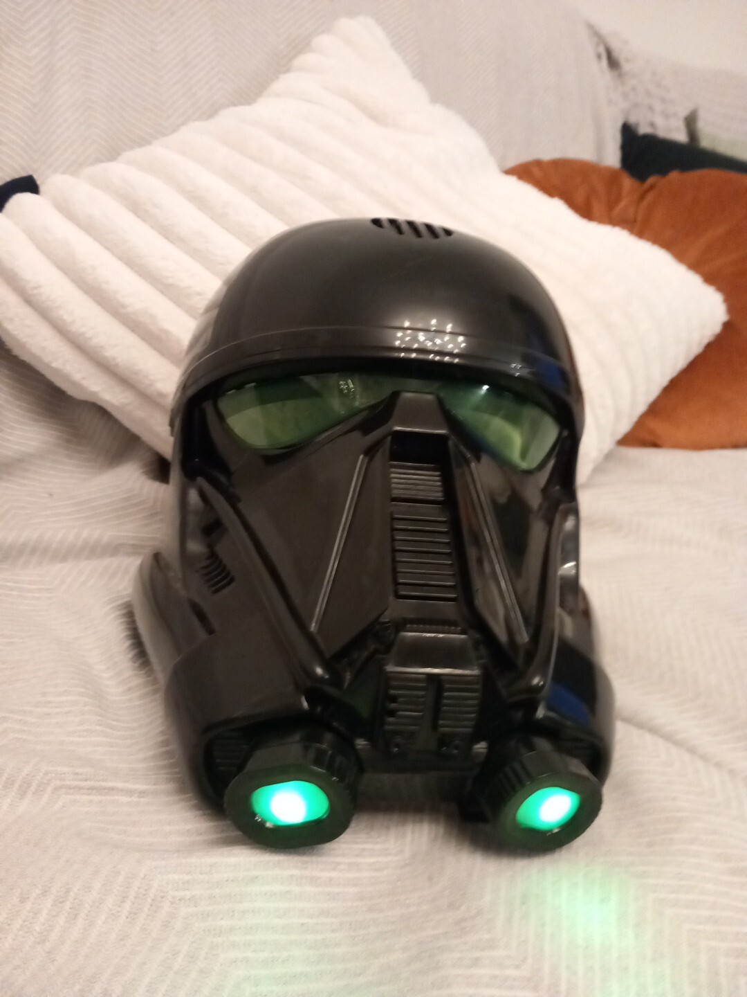 Star Wars Rogue One Disney Death Trooper Cosplay Helmet, Lights Up eBay