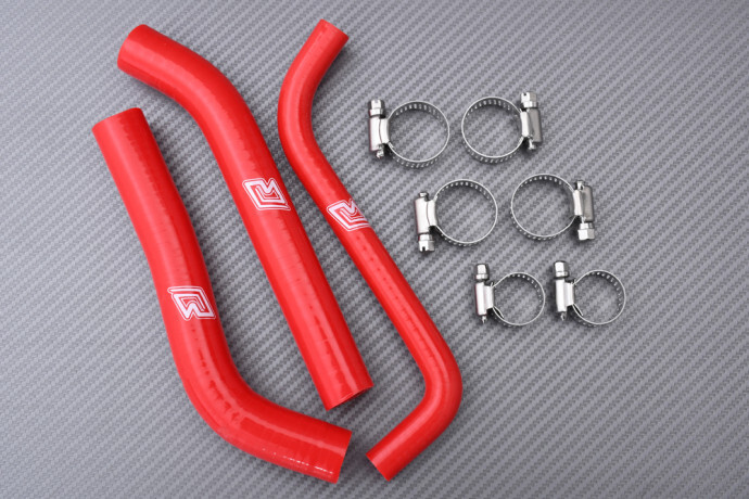 Tuyaux de Radiateur d'Eau Rouge Honda TRX450R Durite Silicone Sportrax 06-09