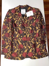 Moschino Women's Cheap and Chic Floral Blazer Size 8 US / 42