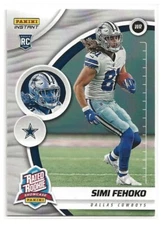 2021 Panini Instant Simi Fehoko NFL Rated Rookie Showcase RC /234
