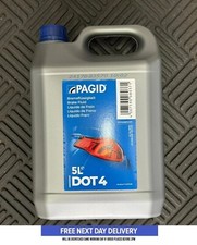 Pagid DOT 4 DOT4 Brake Fluid for Cars and Motorbikes - 5 Litre 6.00 per litre