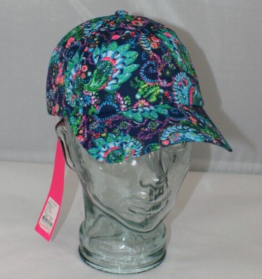 Lilly Pulitzer Run Around Hat Take Me to the Sea Adj  display picture 1