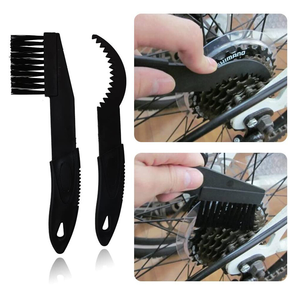 4pcs Bicycle Chain Clean Kit Portable Chain Cleaning Brush for MTB