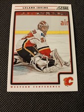 2012 LELAND IRVING SCORE NHL HOCKEY CARD #95 CALGARY FLAMES