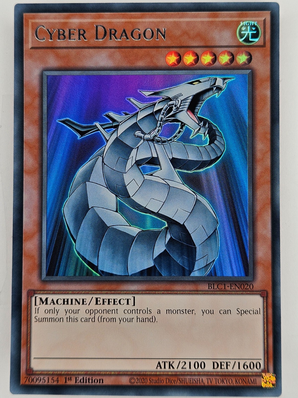 Cyber Dragon BLC1-EN020 Ultra Rare Yu-Gi-Oh Card