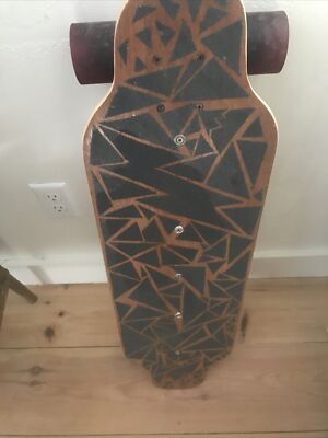 custom skateboard - homemade long board with Gravity wheels & independent trucks