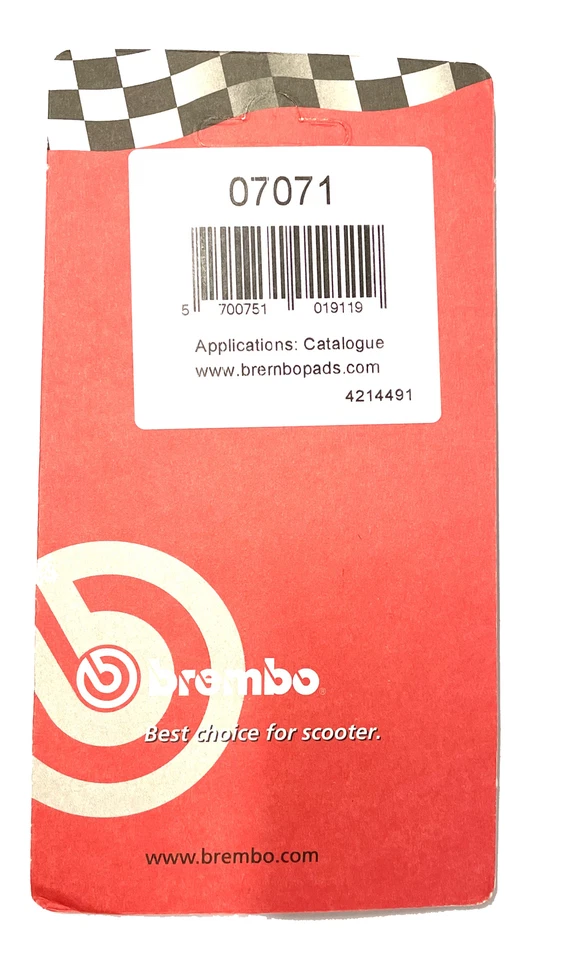 Pastiglie Freno Brembo Ceramic Anteriori per YAMAHA XTZ 750 SUPER TENERE 1989> - Image 3 of 4