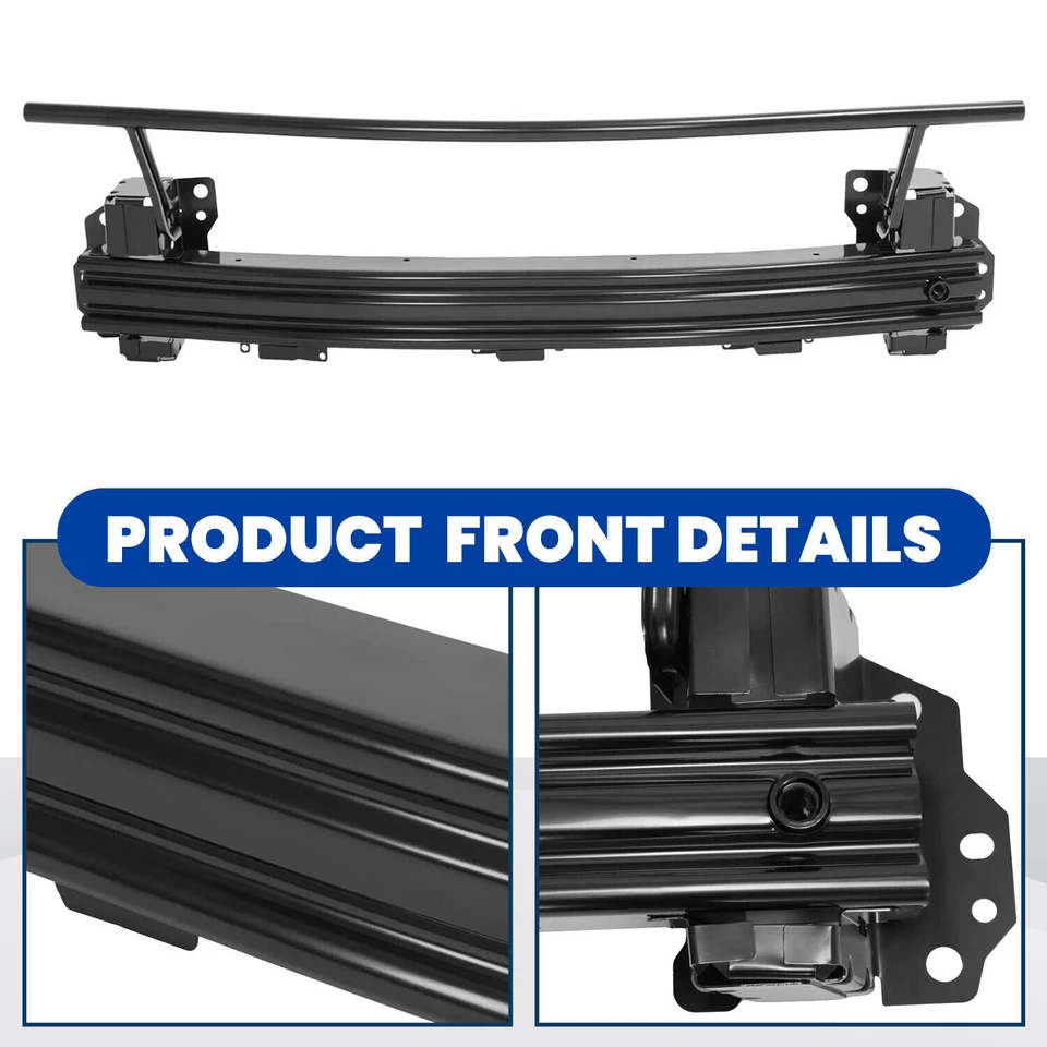 Barra de impacto de refuerzo frontal + soporte para Dodge Journey 2009-2020 Foto 4 de 4