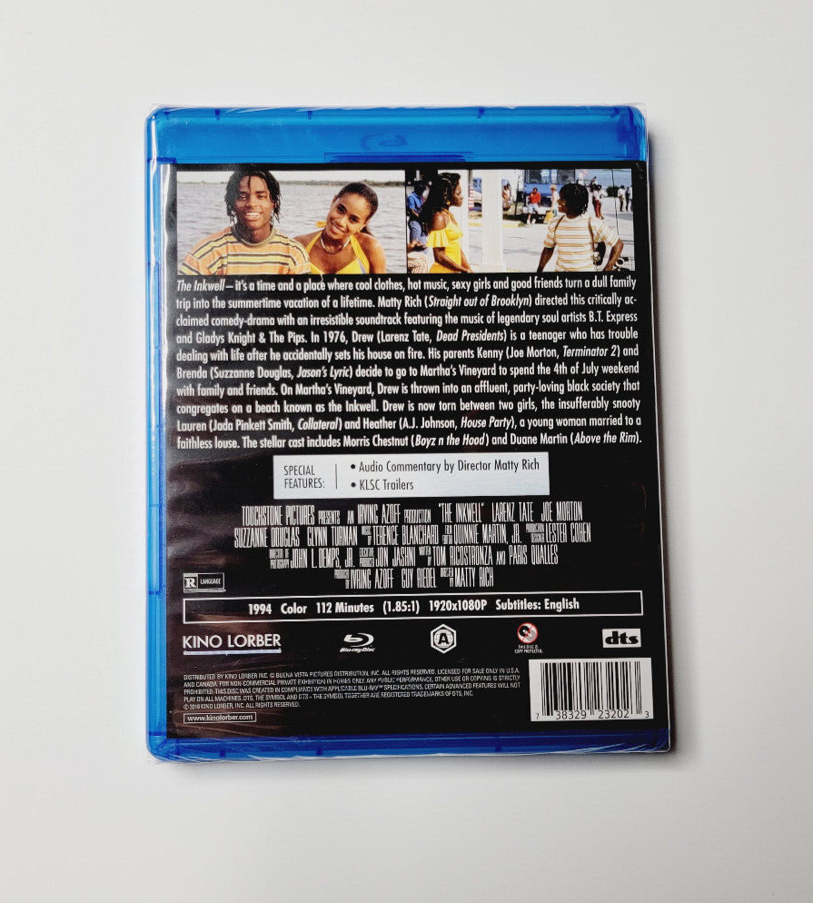 The Inkwell (Blu-Ray, 1994) SEALED, Larenz Tate Joe Morto