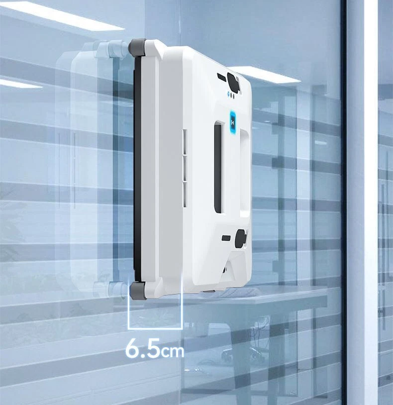 Intelligent Fensterputzroboter mit Dual-Sprüher,Fernbedienung&Sicherheitsseil - Bild 2 von 4