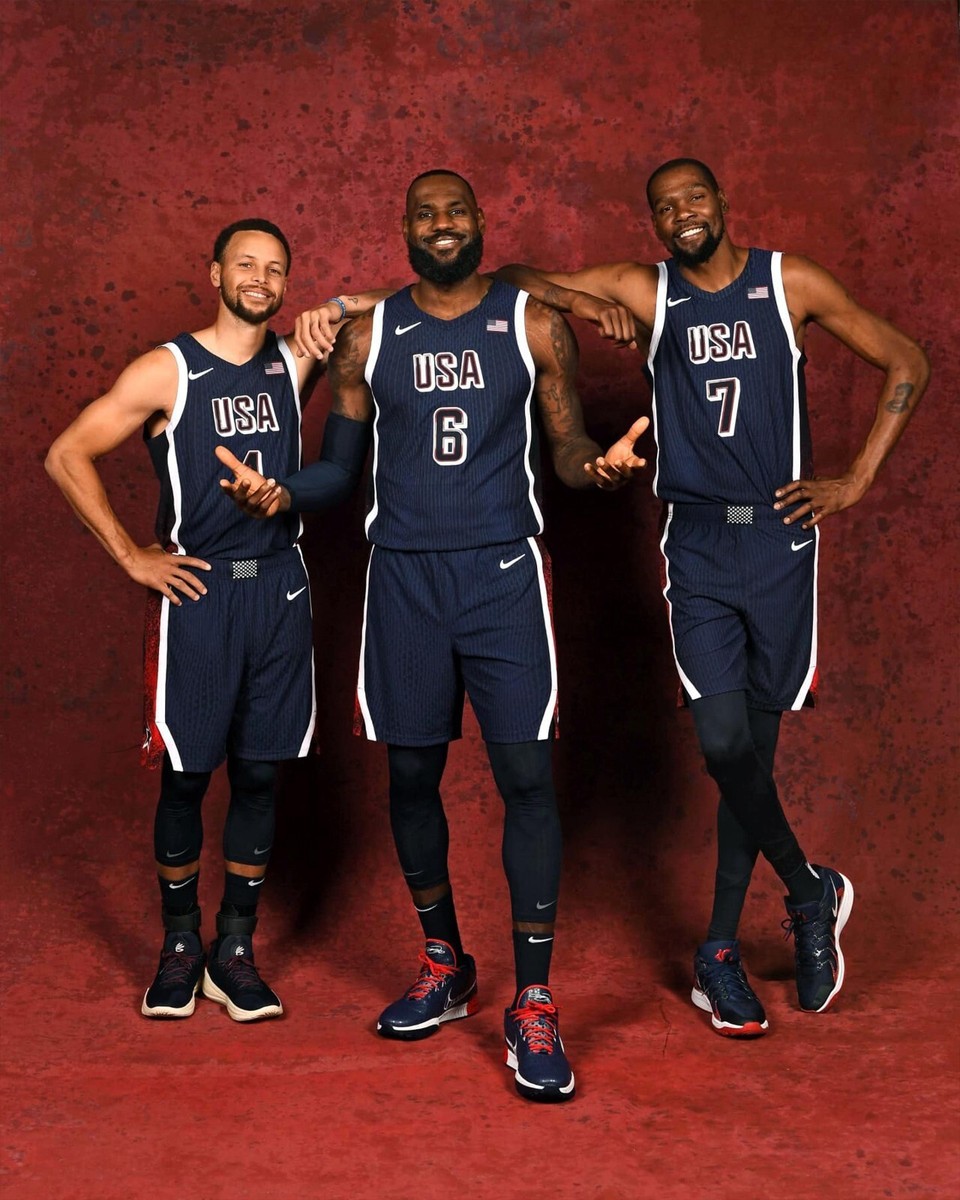Paris Usa National Basketball Team Roster LeBron James, Kevin