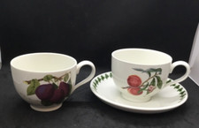 PORTMEIRION POMONA 2 CUPS AND 1 SAUCER