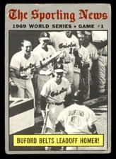 1970 Topps Baseball #305 World Series Game 1 (Buford Belts ...) PR *e1