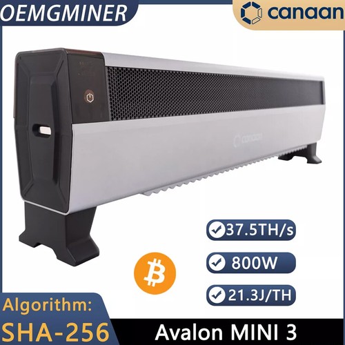 Canaan Avalon Mini 3 - 37.5TH/s 800W (with PSU) in stock - 第 1/11 張圖片