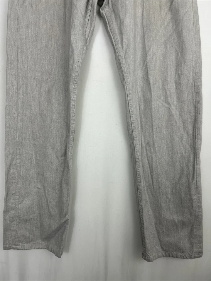 Jeans LRG 38x33 Lifted Research Group Gris Denim Y2K Recto Pierna Ancha Foto 2 de 4