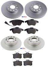 FOR VW TOURAN 1.6 2.0 1.9 TDI FSI (03-10) FRONT & REAR BRAKE DISCS & PADS *NEW*