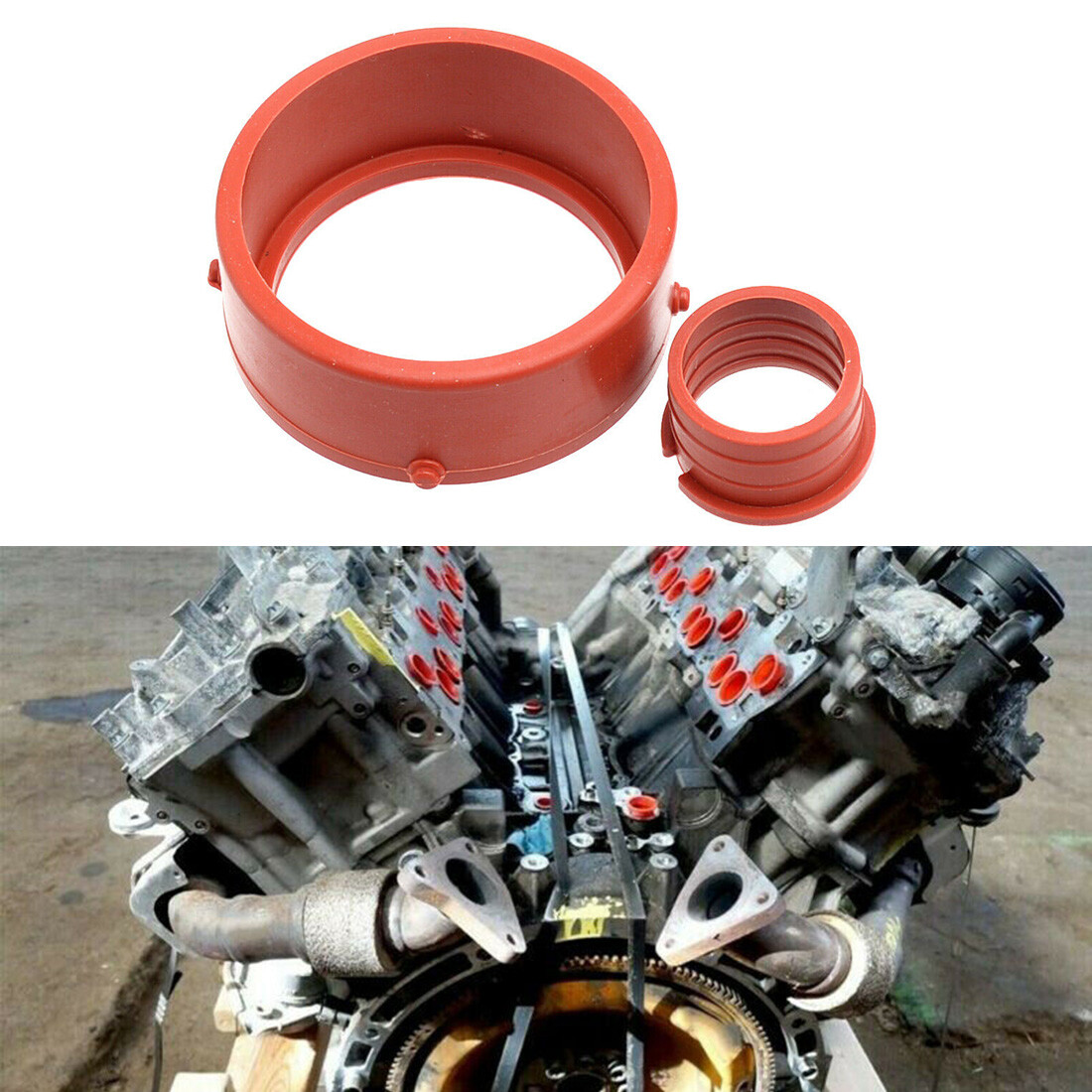 Engine Breather Turbo Intake Seal Kit For Mercedes 6420940080 - View #4