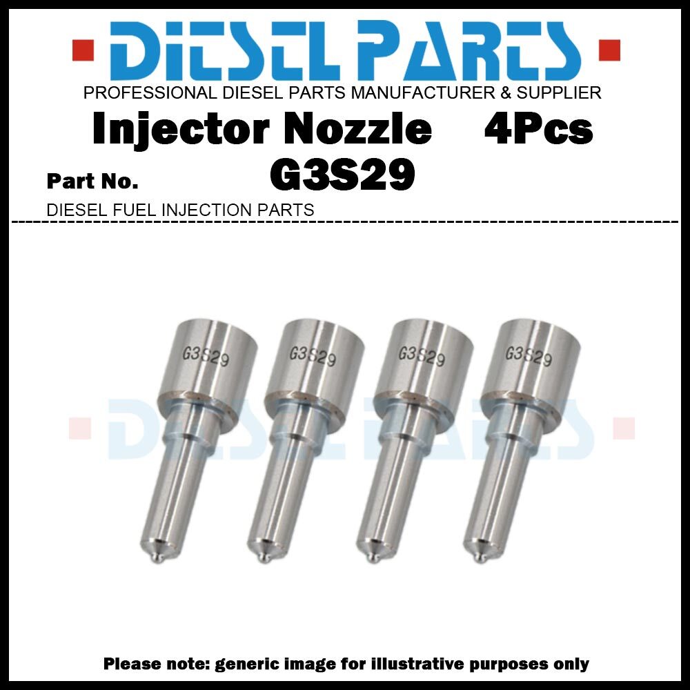4x Fuel Injector Nozzle G3S29 for ISUZU D-MAX Holden Rodeo RA 4JJ1