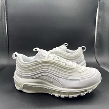 Nike Air Max 97 Triple White W Size 7.5 DH8016-100 Fits Mens Size 6 Athleisure